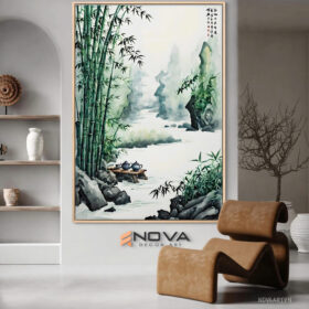 Tranh Thủy Mặc - NOPT009 Tranh Thủy Mặc - NOPT009