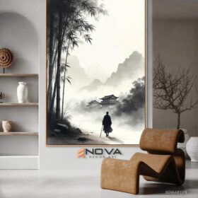 Tranh Thủy Mặc - NOPT011 Tranh Thủy Mặc - NOPT011