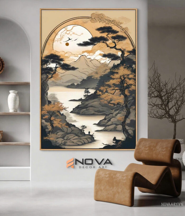 Tranh Thủy Mặc - NOPT017