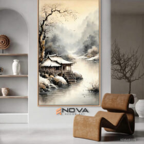 Tranh Thủy Mặc - NOPT006 Tranh Thủy Mặc - NOPT006